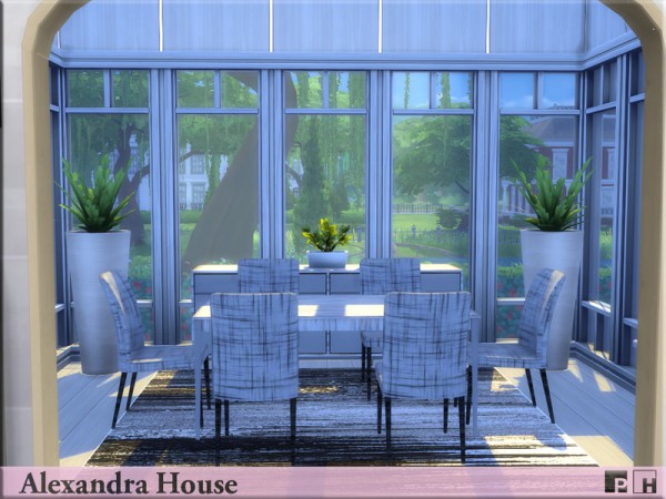  The Sims Resource: Alexandra House by Pinkfizzzzz