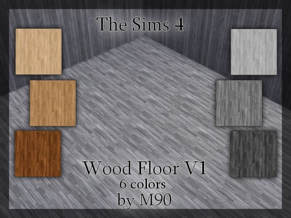  The Sims Resource: M90 Wood Floor v1 by Mircia90