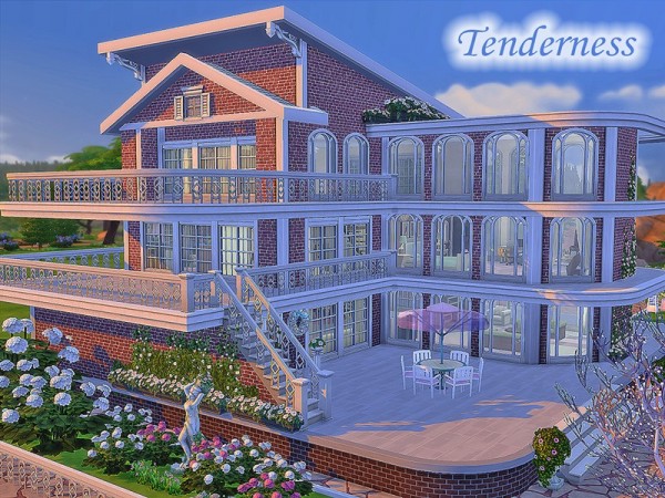 The Sims Resource: Tenderness house by Sims House