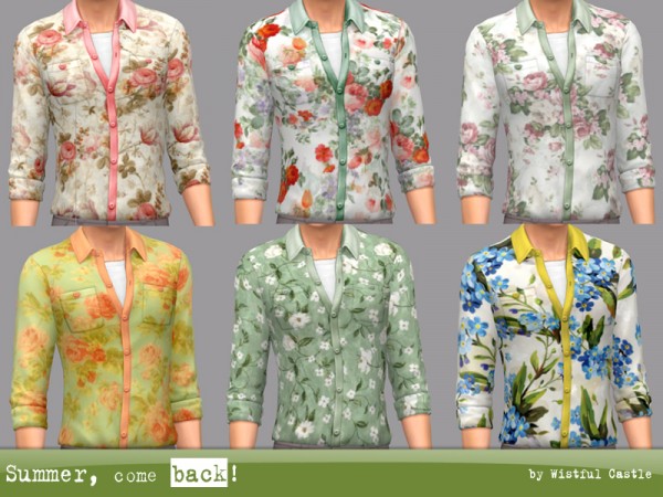  The Sims Resource: Summer, come back! top by WistfulCastle