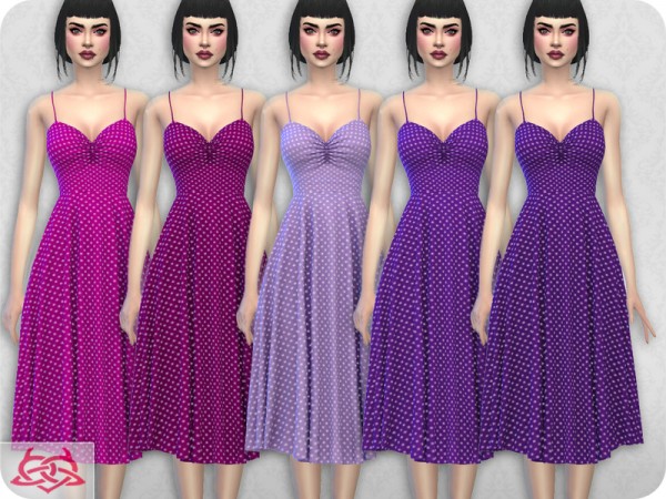  The Sims Resource: Claudia dress recolor 11 by Colores Urbanos
