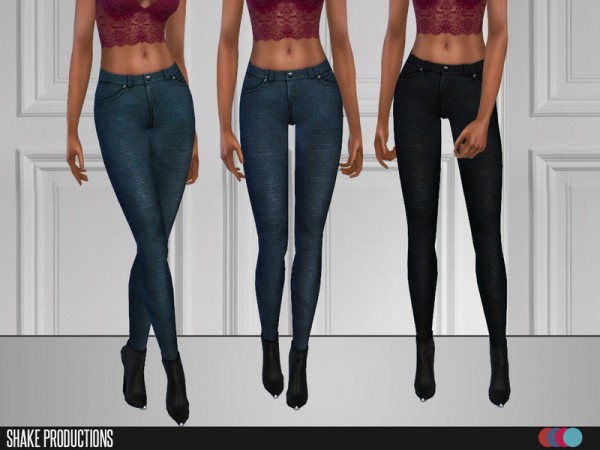  The Sims Resource: Top with choker detail  set80 by ShakeProductions