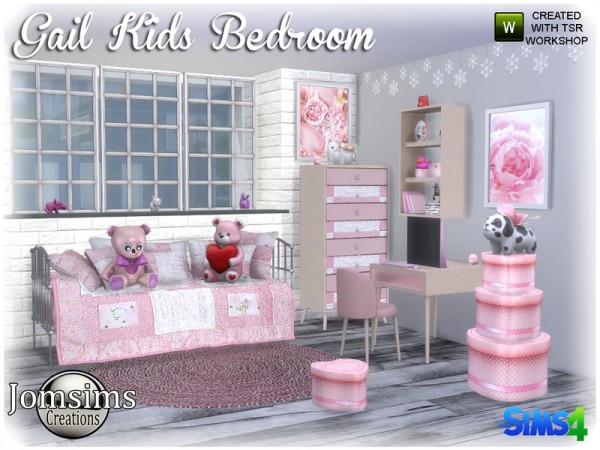  The Sims Resource: Gail Kids bedroom by jomsims