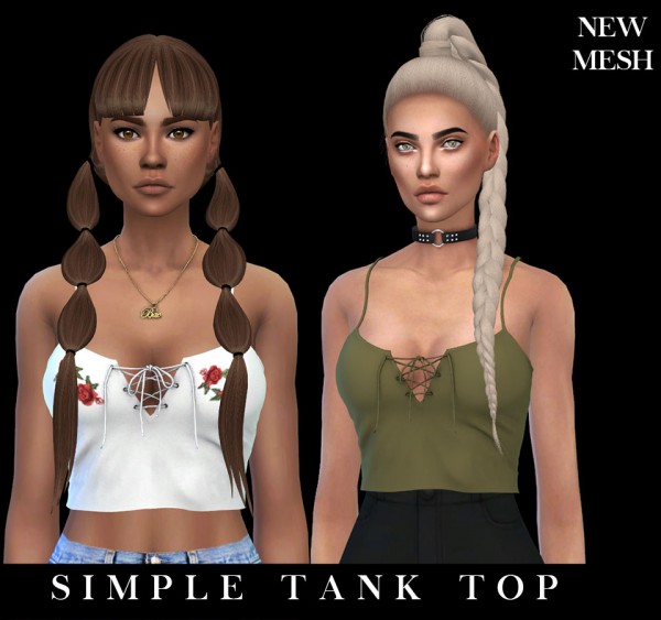  Leo 4 Sims: Tank top recolored