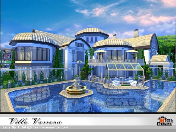  The Sims Resource: Villa Vassana by autaki