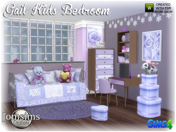  The Sims Resource: Gail Kids bedroom by jomsims