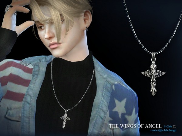  The Sims Resource: Necklace M06 by S Club