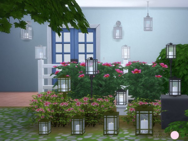  The Sims Resource: Hills Lamp Set by DOT