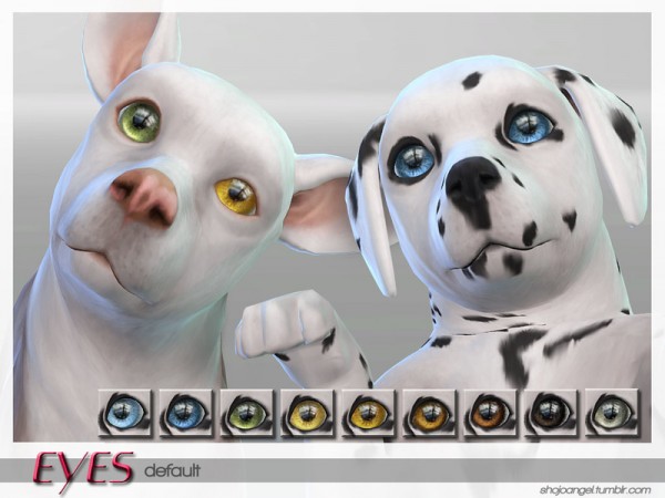 The Sims Resource Pet Eye Set 1 Dogs By Shojoangel • Sims 4 Downloads