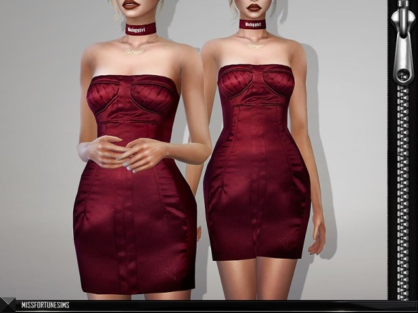  The Sims Resource: Epperly Dress by MissFortune