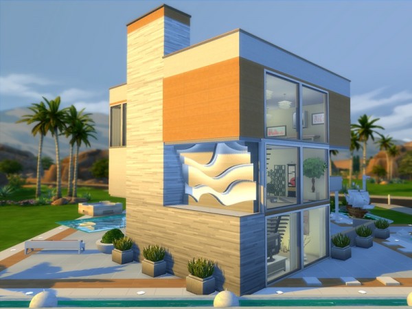  The Sims Resource: White sails house by Sims House