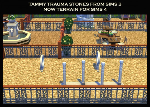  Mod The Sims: 7 Stone Terrains by Simmiller