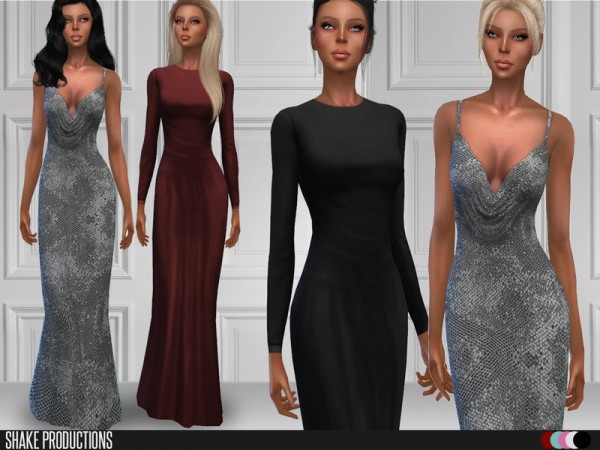  The Sims Resource: 83 Gown Set by ShakeProductions