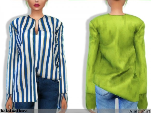  The Sims Resource: Alma shirt by belal1997