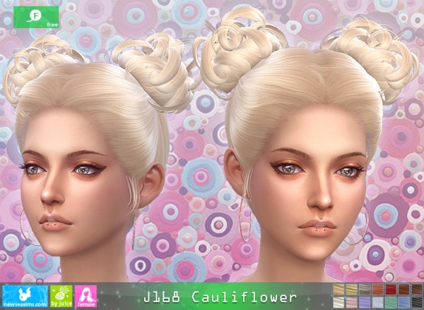  NewSea: J168 Cauliflower hairstyle