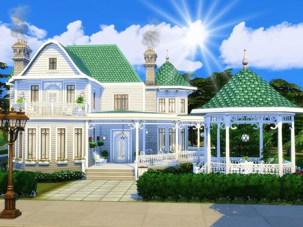  The Sims Resource: Sweet Victorian house by MychQQQ