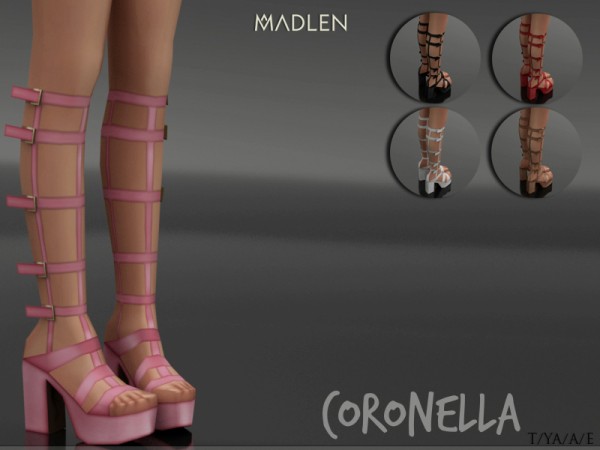  The Sims Resource: Madlen Coronella Shoes by MJ95