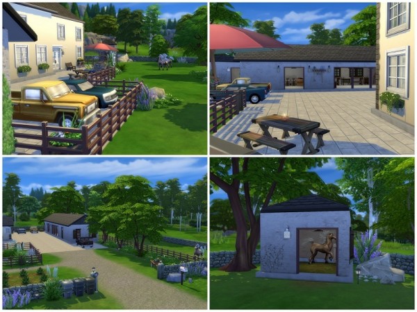  The Sims Resource: Tullyrahan   Irish Farm by galadrijella