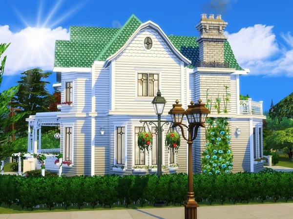  The Sims Resource: Sweet Victorian house by MychQQQ