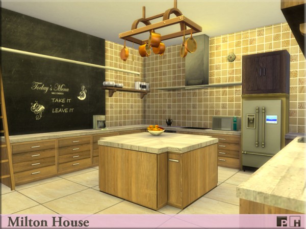  The Sims Resource: Milton House by Pinkfizzzzz
