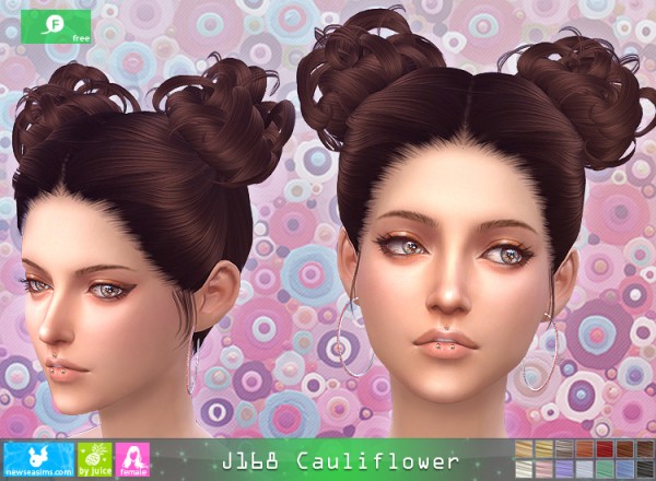  NewSea: J168 Cauliflower hairstyle