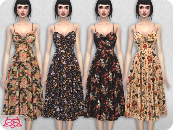  The Sims Resource: Claudia dress recolor 6 by Colores Urbanos