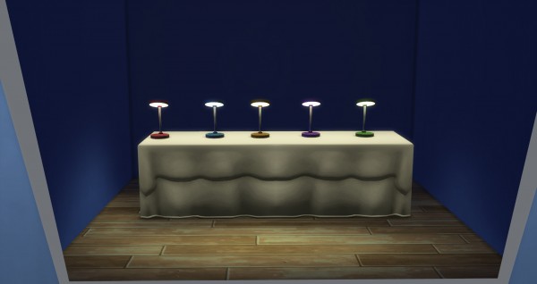  Mod The Sims: Juiced Desk Lamp by darkdatatrc