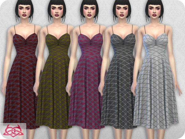  The Sims Resource: Claudia dress recolor 9 by Colores Urbanos