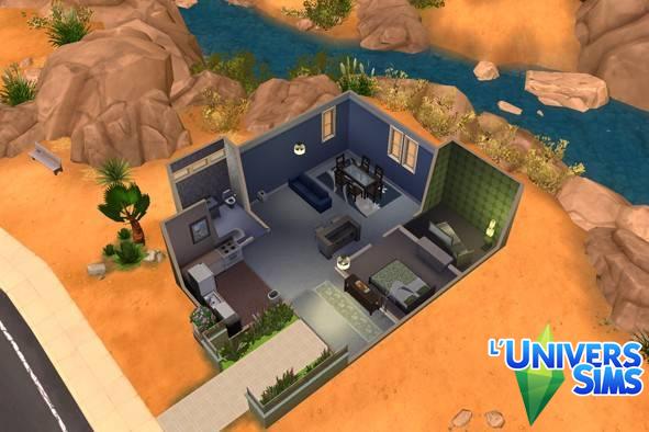  Luniversims: Green in the Desert house by MarynDT