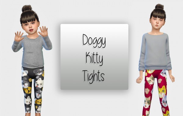  Simiracle: Doggy and Kitty Tights