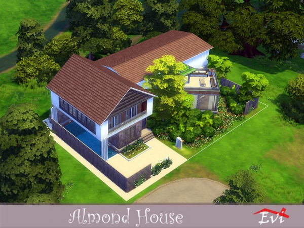  The Sims Resource: Almond House by evi