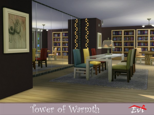  The Sims Resource: Tower of Warmth house by evi