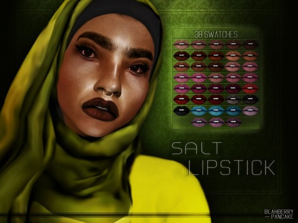  The Sims Resource: Salt Lipstick by Blahberry Pancake