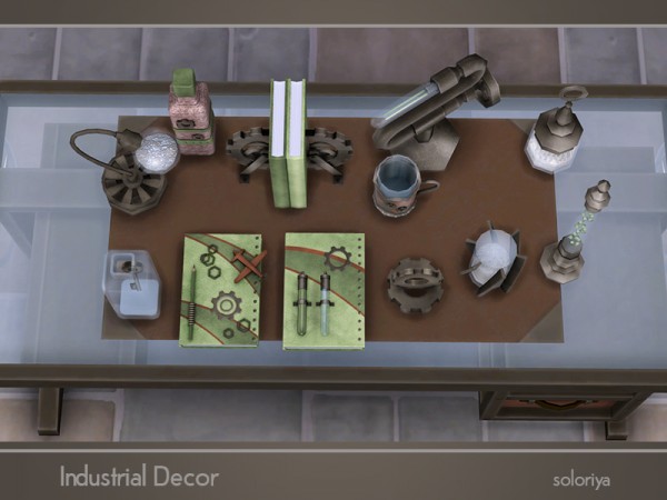  The Sims Resource: Industrial Decor by soloriya