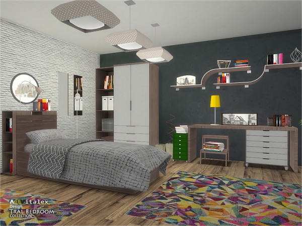  The Sims Resource: Tral Bedroom by ArtVitalex