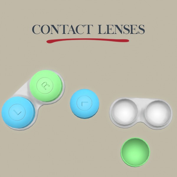  Leo 4 Sims: Contact lenses