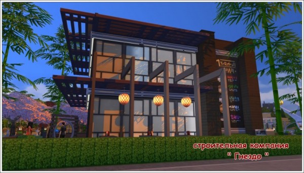  Sims 3 by Mulena: Japosha restaurant