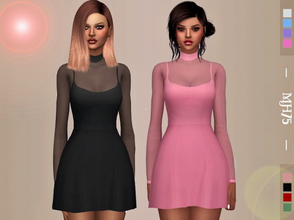  The Sims Resource: Elesina Dress by Margeh 75