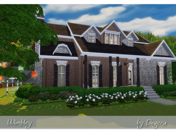  The Sims Resource: Wimbley house by Degera