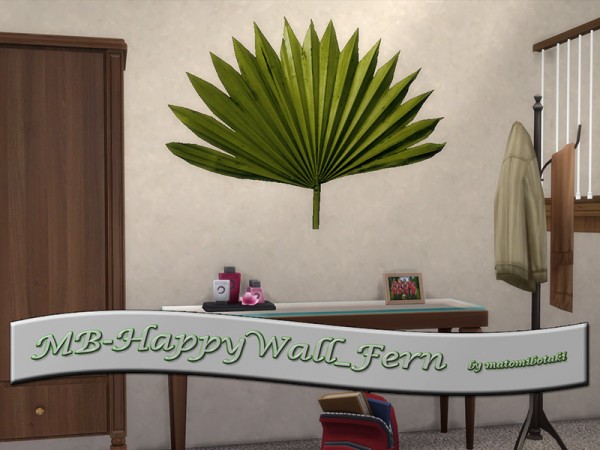  The Sims Resource: Happy Wall Fern by matomibotaki