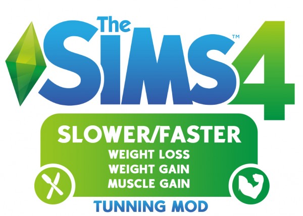  Mod The Sims: Faster/Slower weight loss, weight gain, and muscle gain by mrccl98