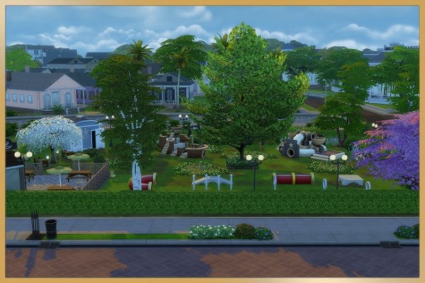 Blackys Sims 4 Zoo: Newcrest  exercise space by Schnattchen