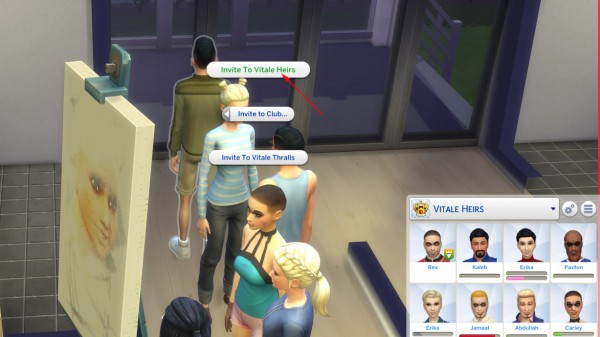  Mod The Sims: More Club Members by edespino