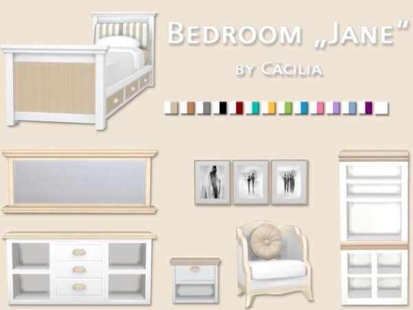  Akisima Sims Blog: Bedroom Jane
