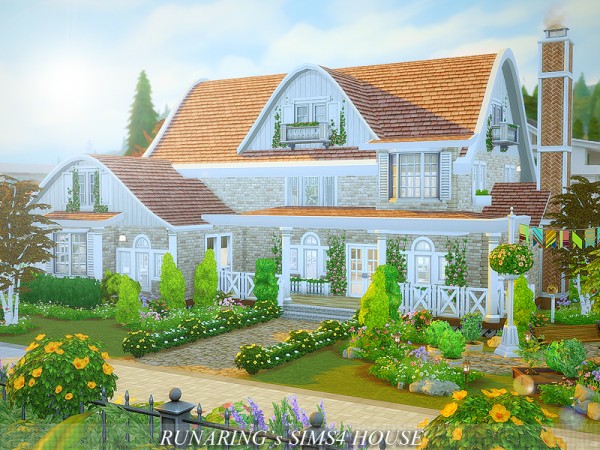  The Sims Resource: Warm Family Home No cc by Runaring
