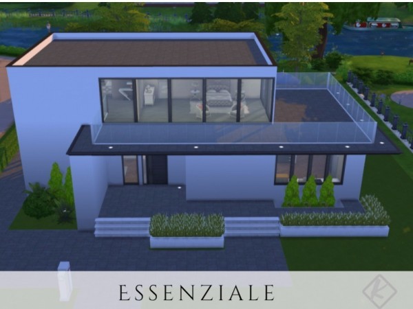  The Sims Resource: Lessenziale house by Kuri96
