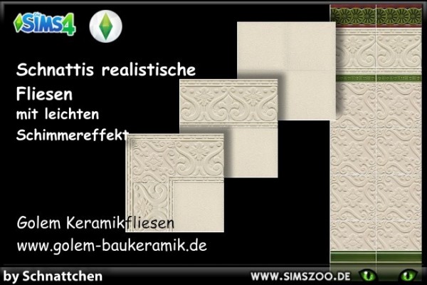  Blackys Sims 4 Zoo: Golem youth style tile by Schnattchen