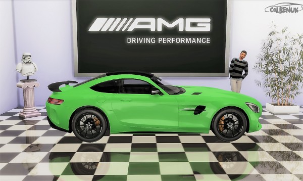  Lory Sims: Mercedes Benz AMG GT R