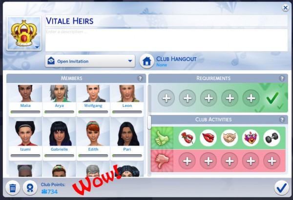 Mod The Sims: More Club Members by edespino
