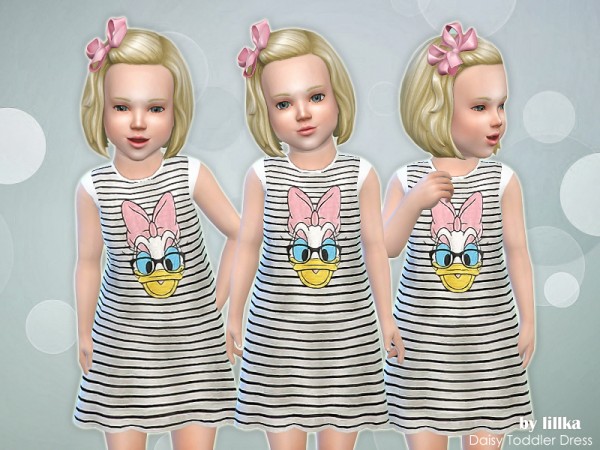  The Sims Resource: Daisy Toddler Dress by lillka
